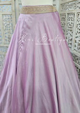 Lilac Brocade Sharara Suit (10-12)