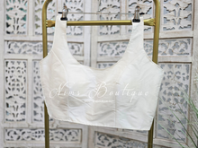 The NB White Silk Blouse (10-12)