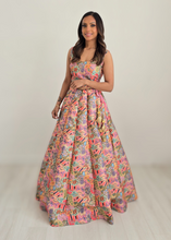 Suraiya Luxury Pinks Printed Skirt (sizes 6-18)