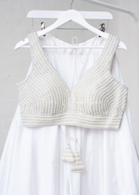 Isla NB Luxury White Bead Blouse (one size)