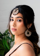 Royal Black Chand Tikka Set