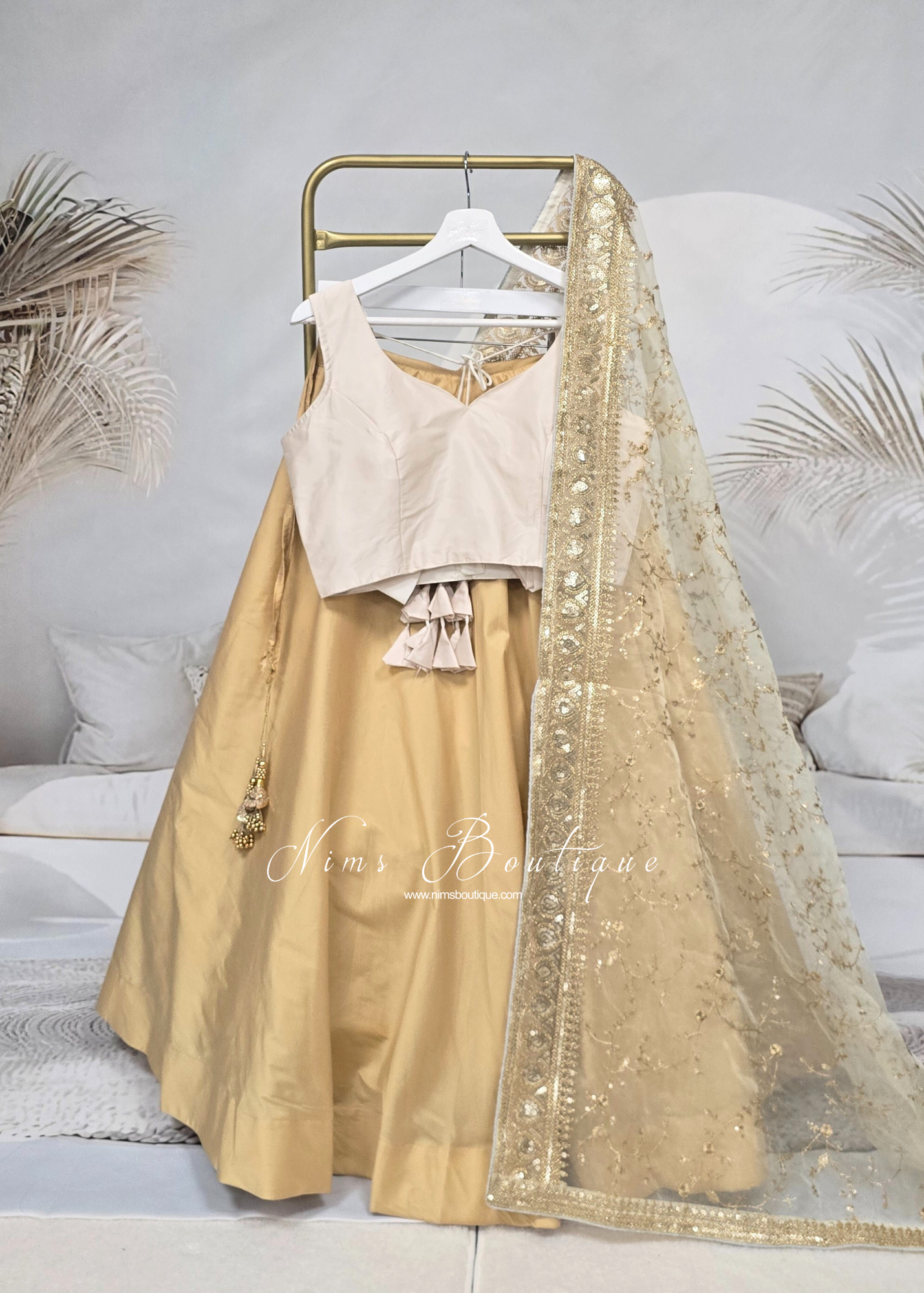 The NB Cream Sweetheart Blouse (12-14)