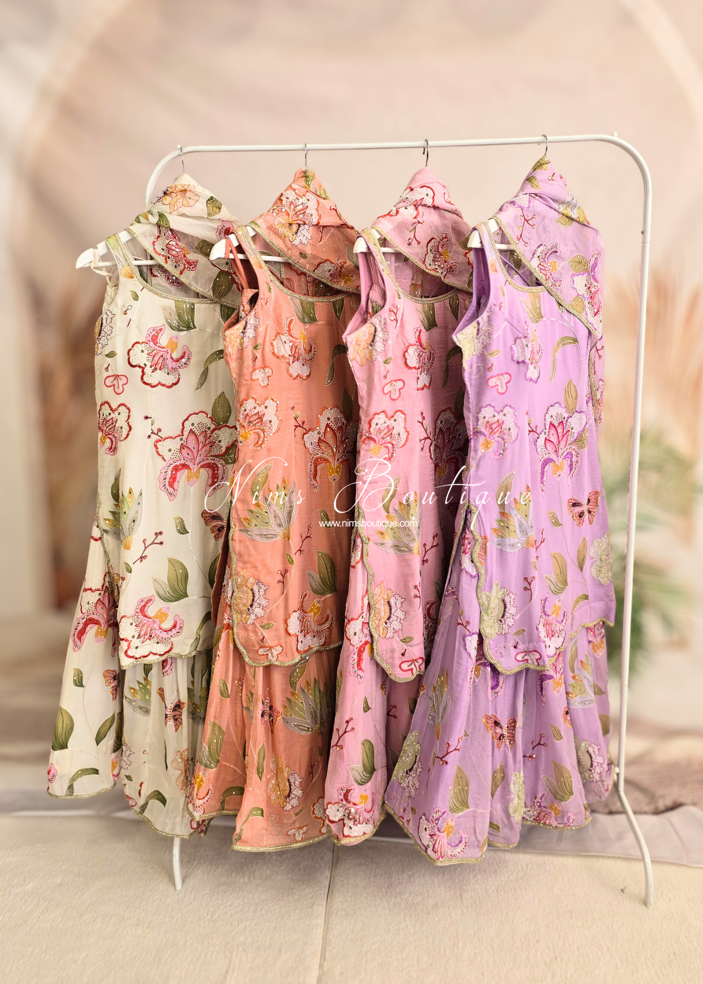 Luxury Evelina Sharara Suit (size 12)
