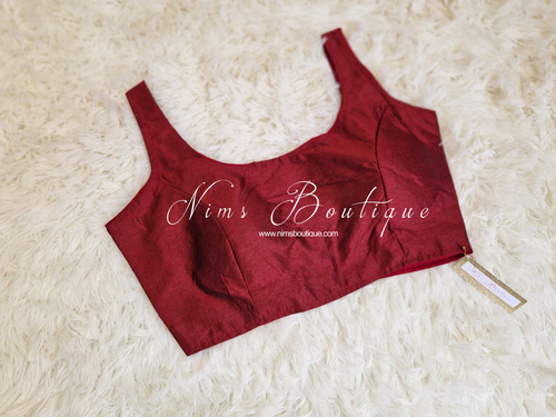 The NB Maroon Blouse (10-12)