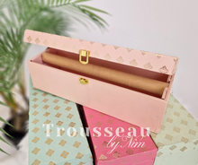 Luxury Pastel Foil Print Bangle Storage Box (4 colours)