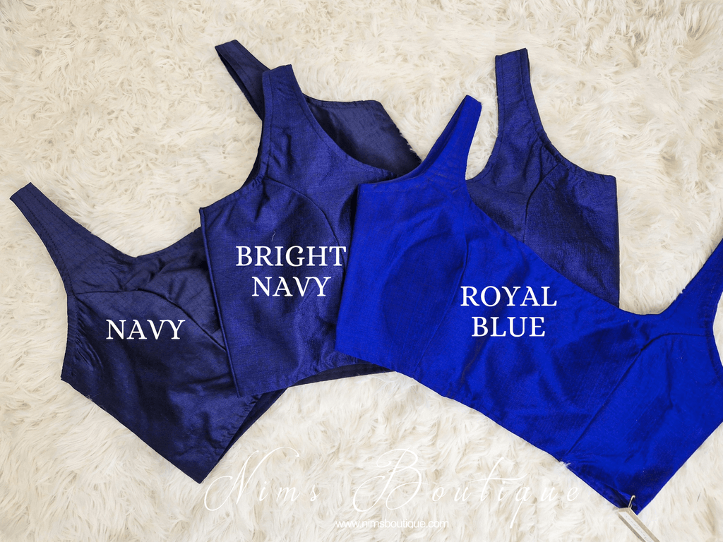 Nims Boutique The NB Royal Blue Blouse 10-12