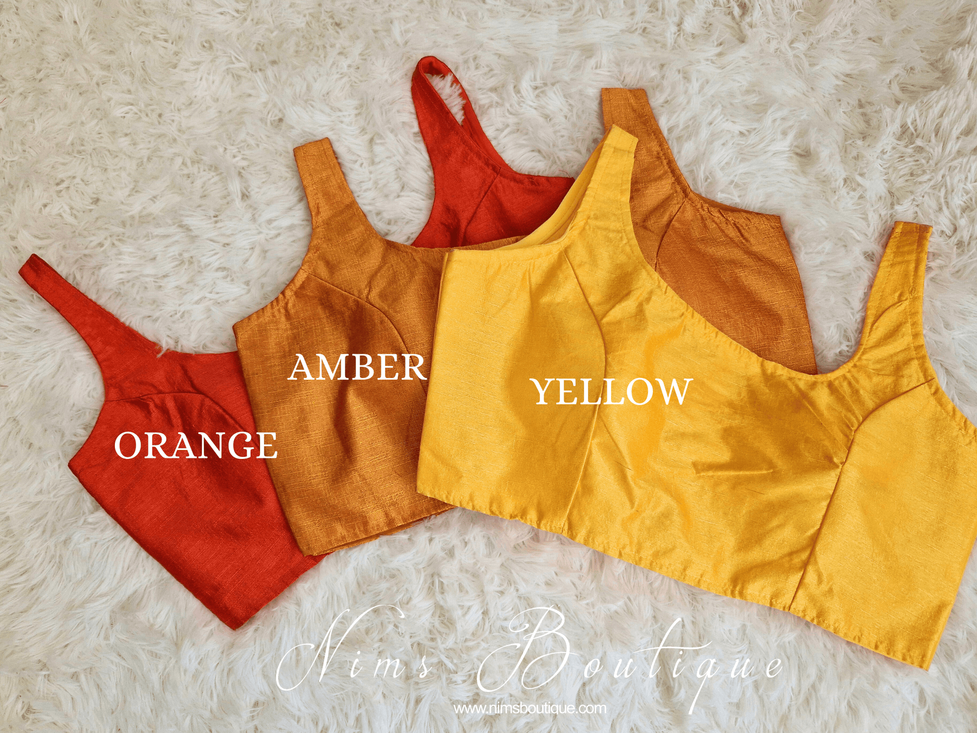 Nims Boutique The NB Yellow Blouse 10-12