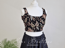 Nims Boutique Luxury Sarika Black Blouse size 4-18
