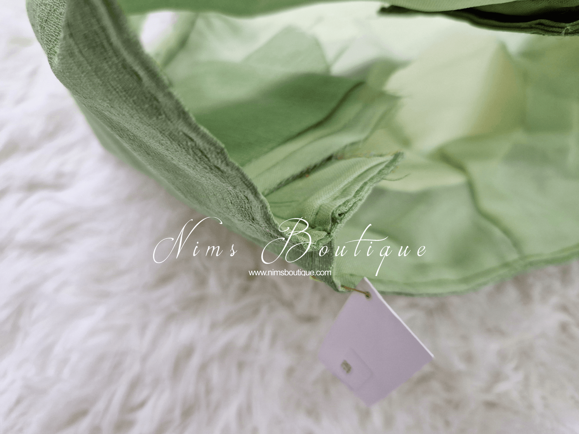 Nims Boutique The NB Mint Green Blouse 10-12