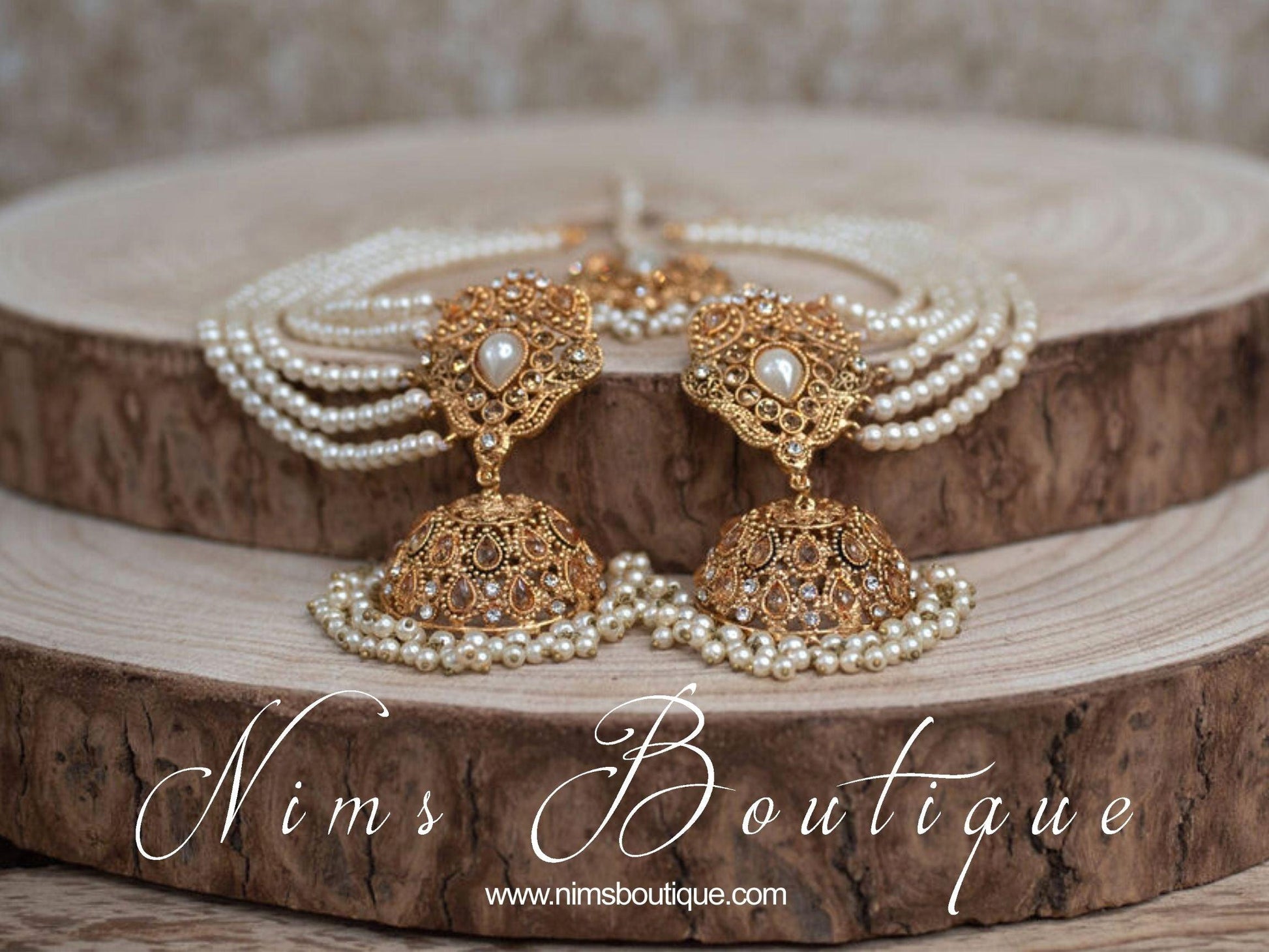 Nims Boutique The NB Maharani Pearl Chumke