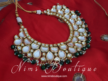 Naina Luxury Classic Kundan & Green Set
