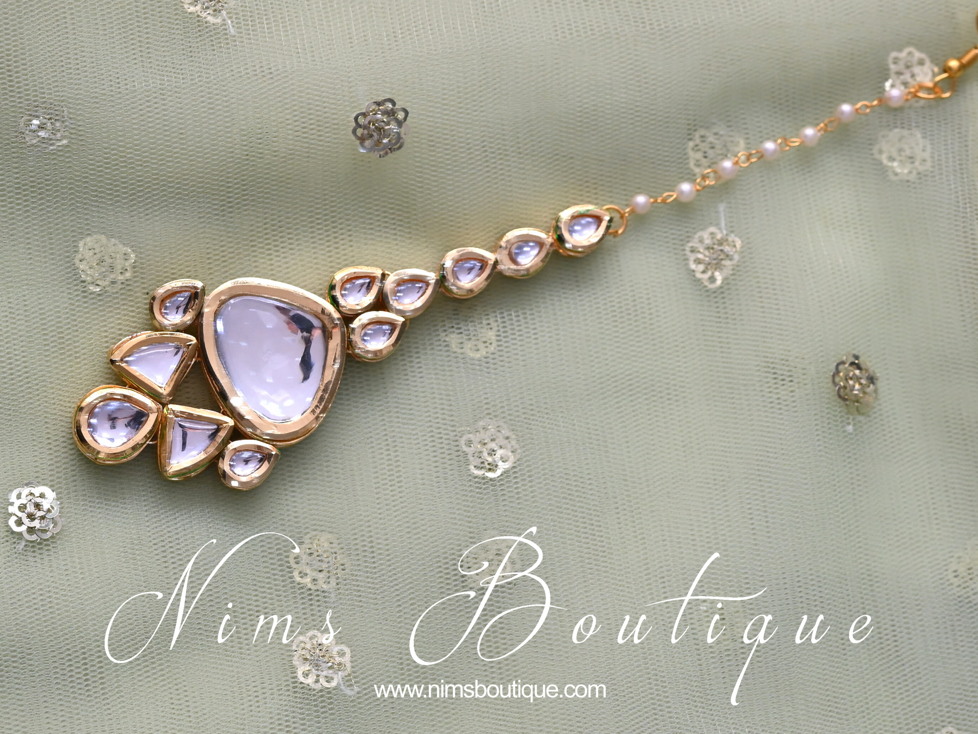 Nims Boutique Katrina Classic Kundan Set