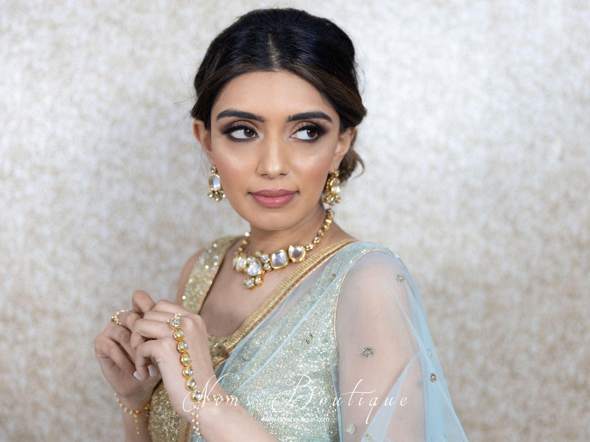 Nims Boutique Shalini Kundan Choker Set