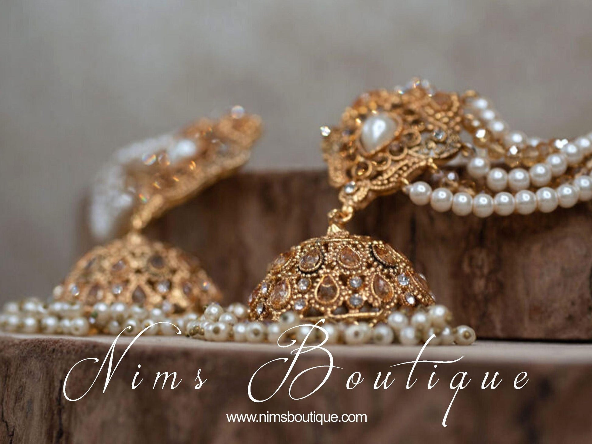 Nims Boutique The NB Maharani Pearl Chumke