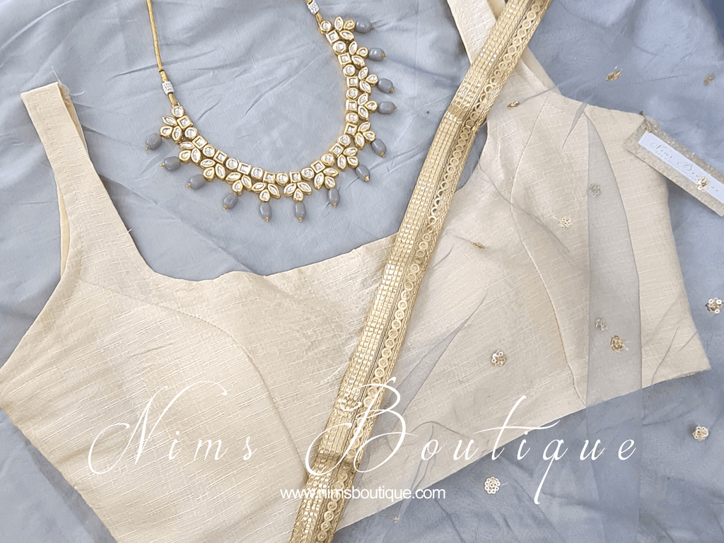 Nims Boutique The NB Cream Blouse 10-14