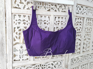 The NB Purple Silk Blouse 10-12