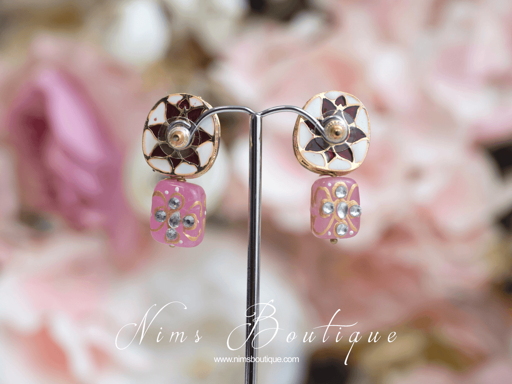 Nims Boutique Athiya Pink Kundan Set