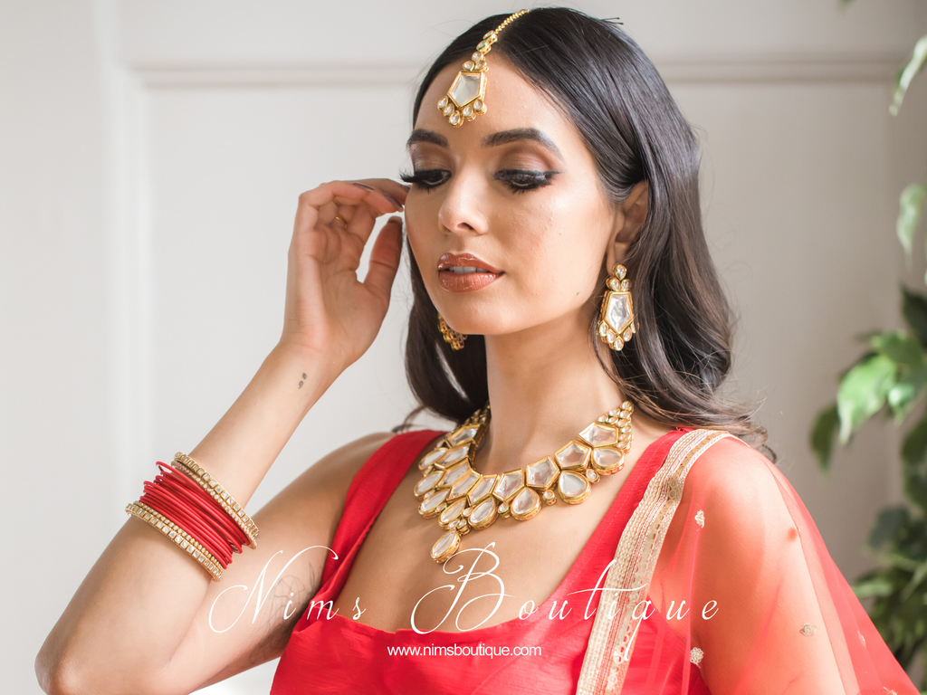 Nims Boutique Katrina Classic Kundan Set