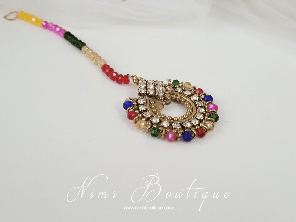 Nims Boutique Vidya Multicolour Tikka