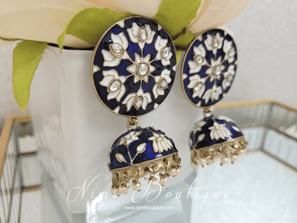 Nims Boutique Natasha Navy Blossom Chumke
