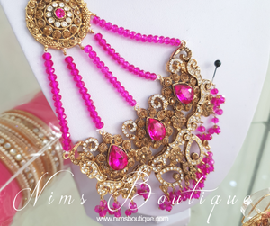 Jasmine Maharani Pink Set