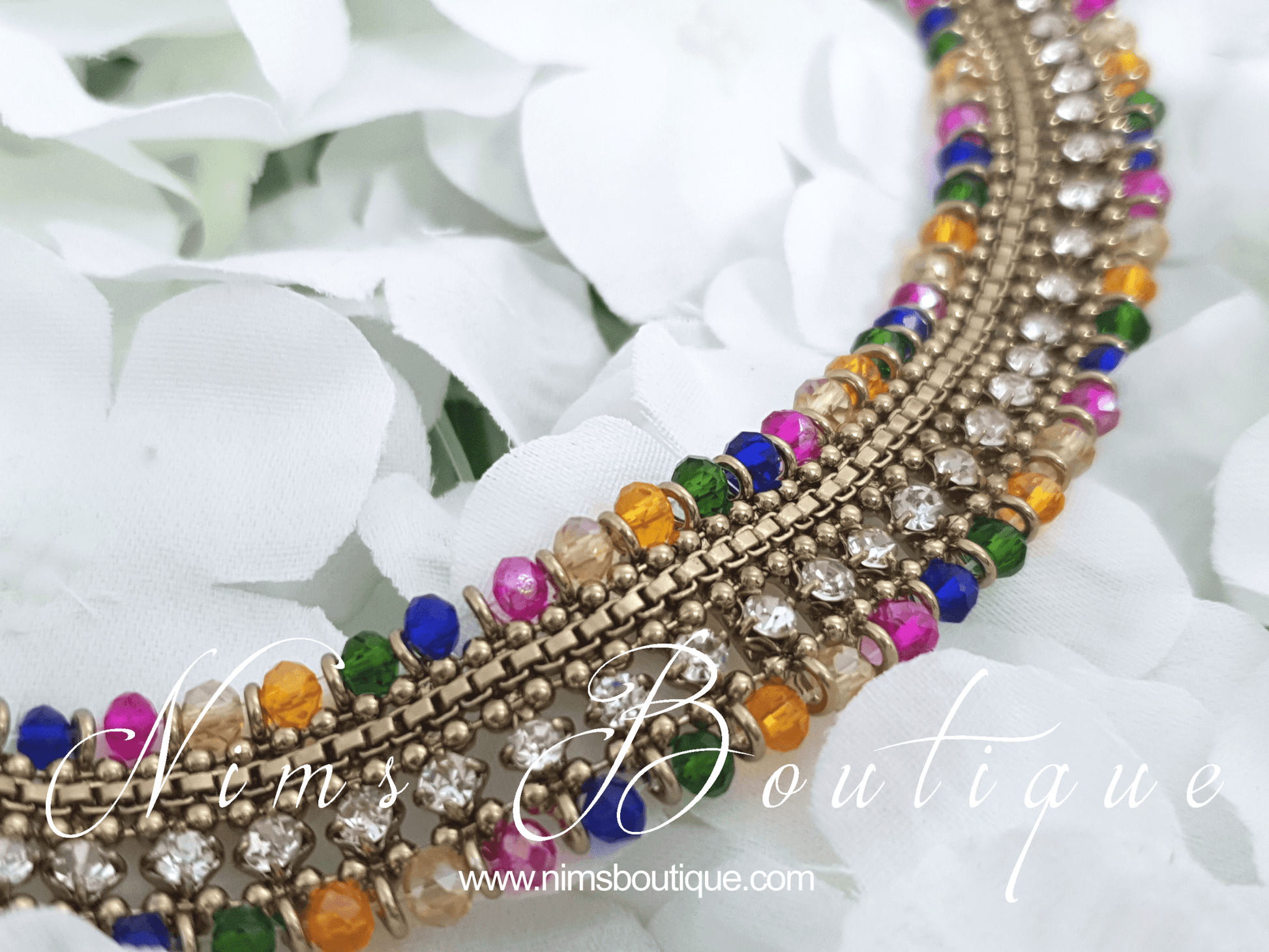 Nims Boutique Royal Multicolour Tikka Set