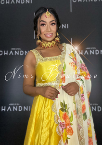 Maharani Multicolour Gold Stone & Multicolour Choker Set