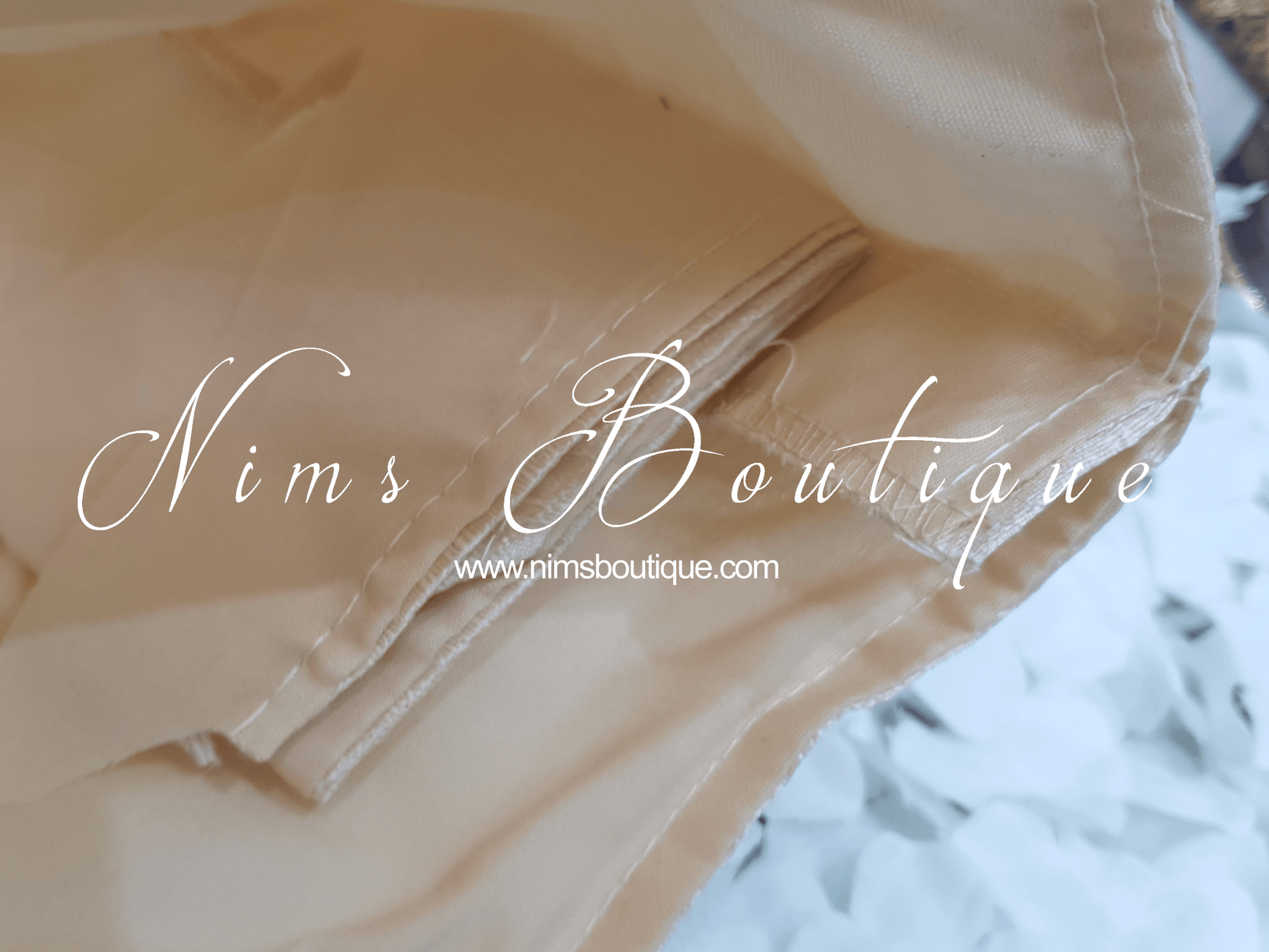Nims Boutique The NB Cream Blouse 10-14