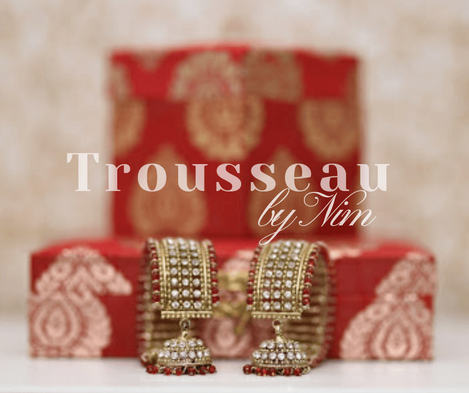 Nims Boutique Red Silk Brocade Favor Box