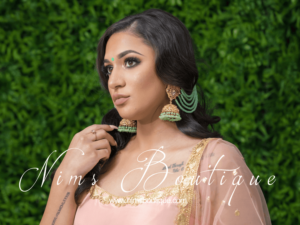 Nims Boutique The NB Maharani Mint Chumke