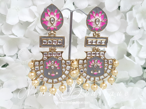 Suhana Grey Blossom Earrings