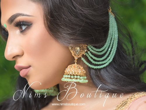 Nims Boutique The NB Maharani Mint Chumke