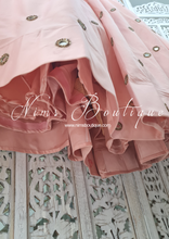Rani Luxury Peach Mirror readymade skirt/lehnga (sizes 4-22)