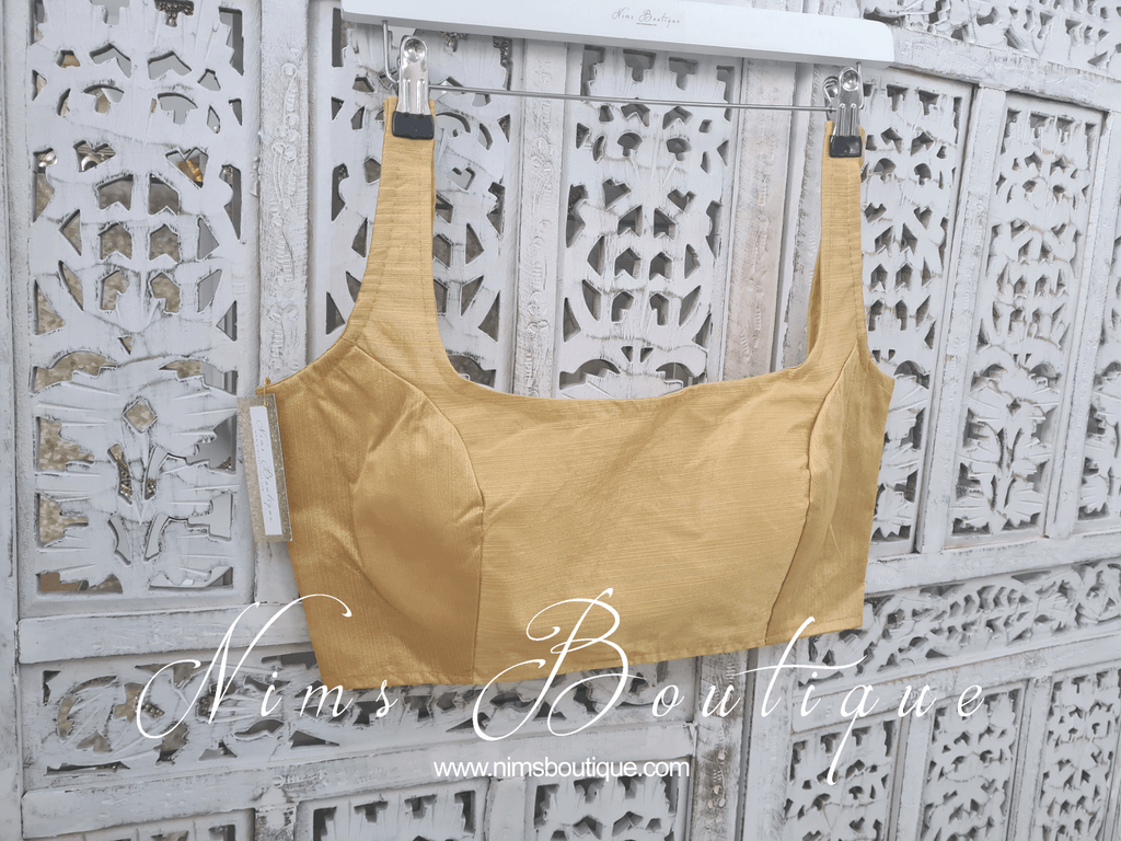 Nims Boutique The NB Gold Blouse 10-14