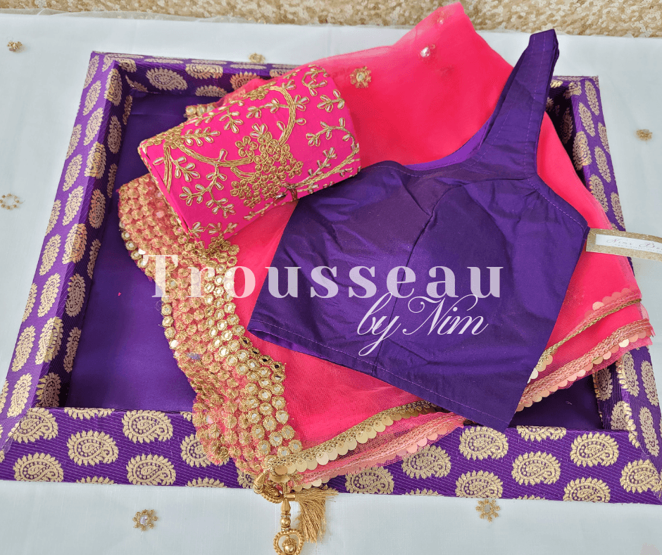 Nims Boutique The NB Purple Blouse 10-14