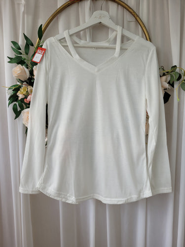 Nims Boutique White top M/L