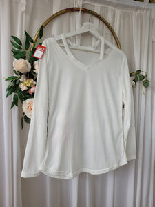 Nims Boutique White top M/L