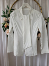 White Shirt with bow S/M