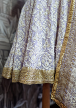Kiara Luxury Lilac Chikankari Suit with Pajami (size 6-14)