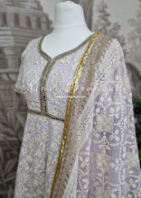 Kiara Luxury Lilac Chikankari Suit with Pajami (size 4-18)