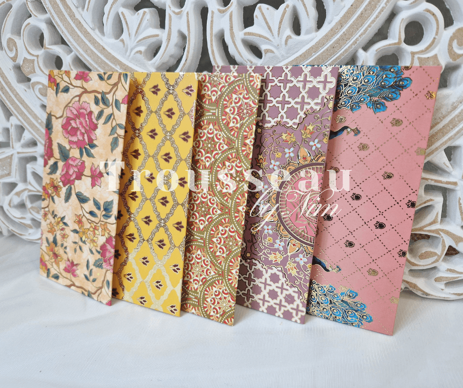 Nims Boutique Lilac Mandala Foil Print Money Wallets