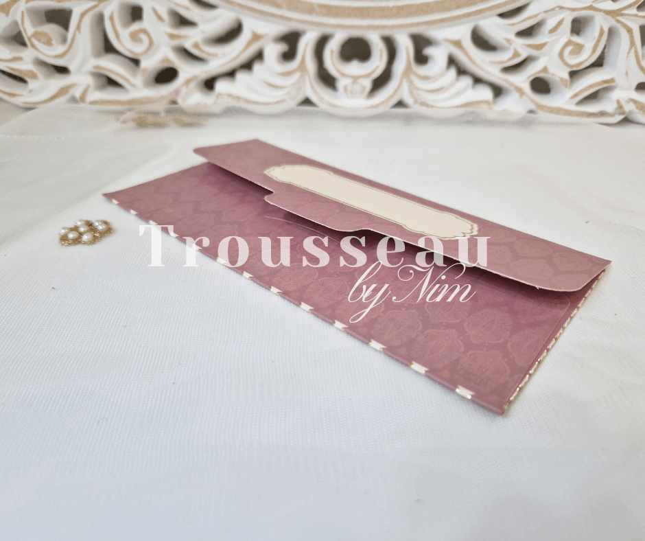 Nims Boutique Lilac Mandala Foil Print Money Wallets