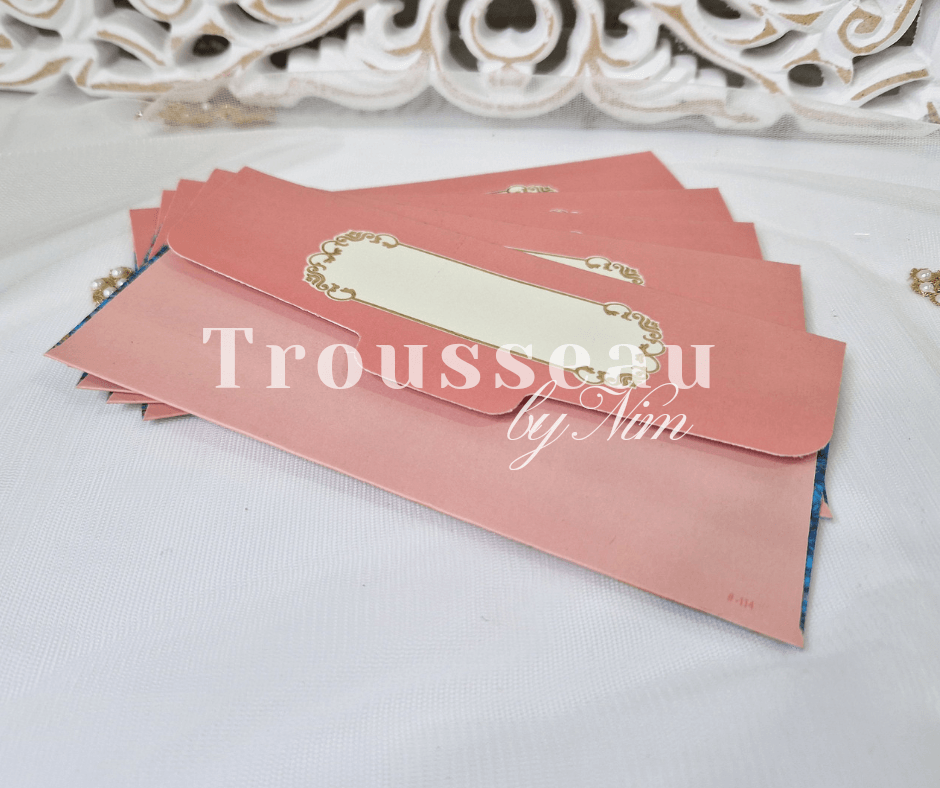 Nims Boutique Peacock Foil Print Money Wallets
