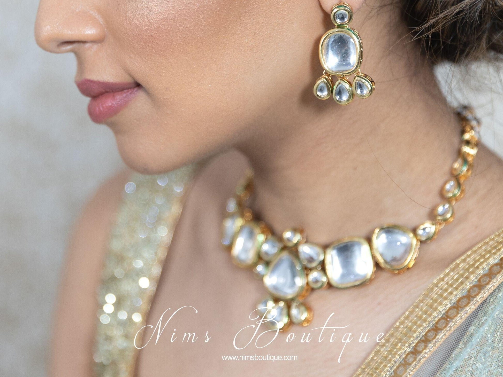 Nims Boutique Shalini Kundan Choker Set