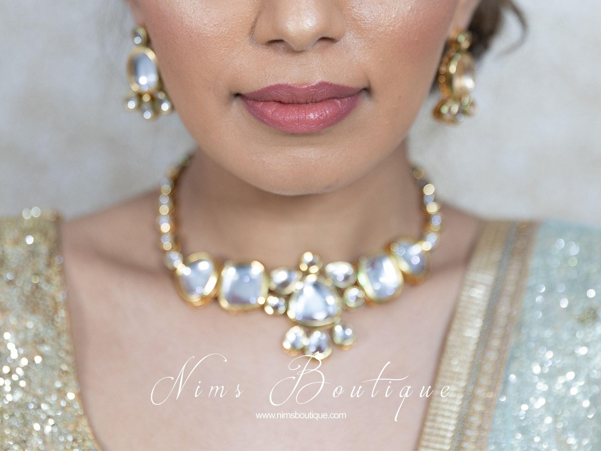 Nims Boutique Shalini Kundan Choker Set