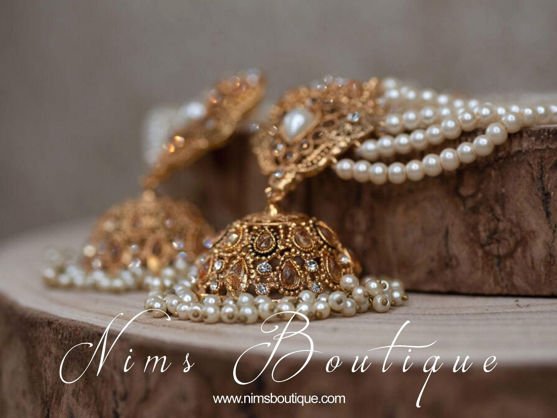 Nims Boutique The NB Maharani Pearl Chumke