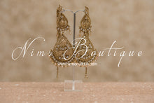 Waheeda Antique Gold & Gold Bead Bridal Set