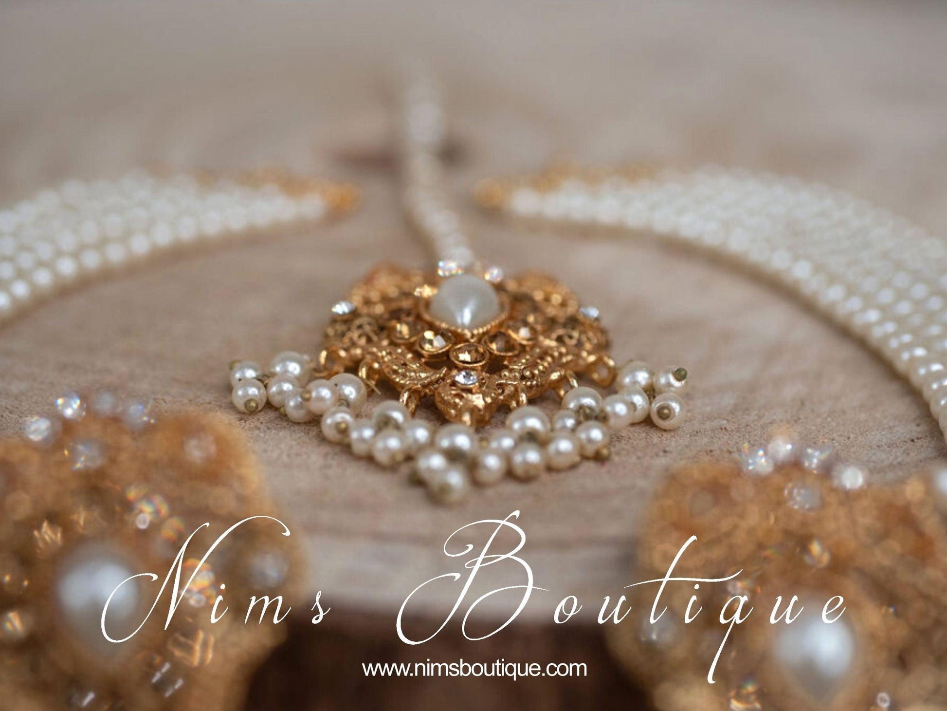 Nims Boutique The NB Maharani Pearl Chumke