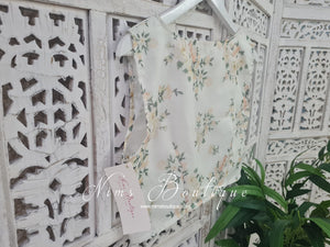Ivory Floral Organza Blouse (sizes 4-20)