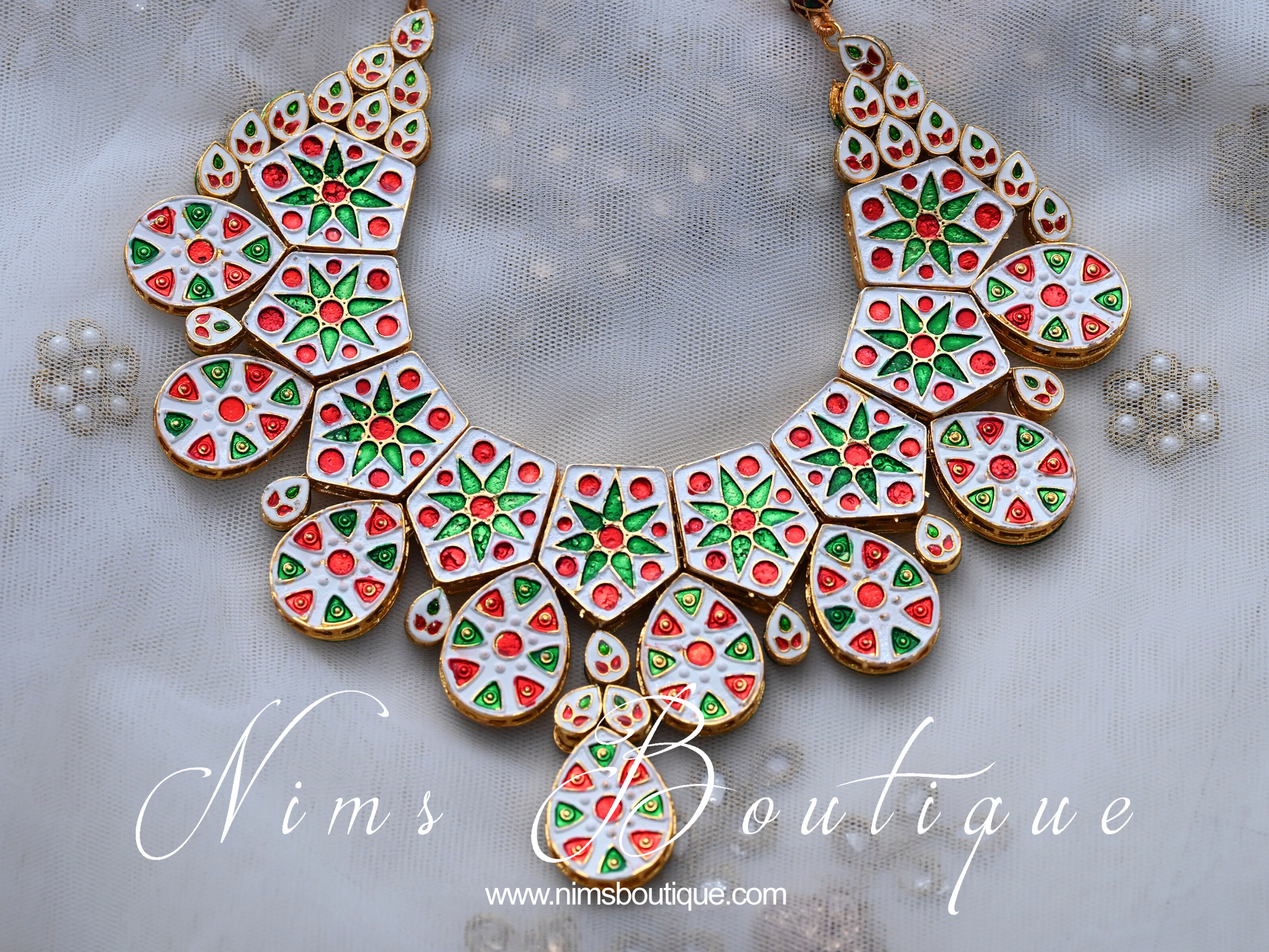 Nims Boutique Katrina Classic Kundan Set